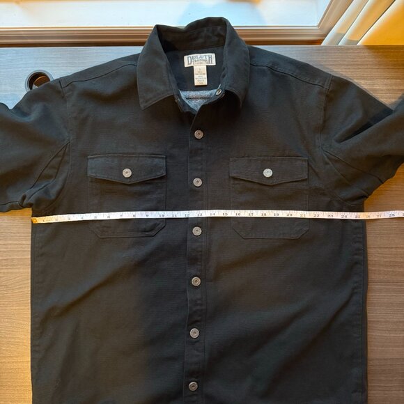 Duluth Trading Co. Shirt Jac – Men’s Large (Black, Lined, Like New) - Picture 7 of 8